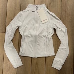 White Lululemon Define Jacket